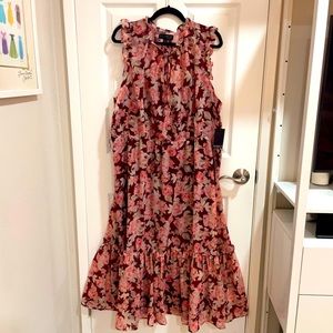 NWT - ELOQUII Floral MIDI Dress - 22